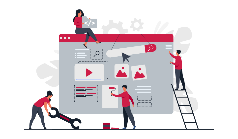 web design and development process